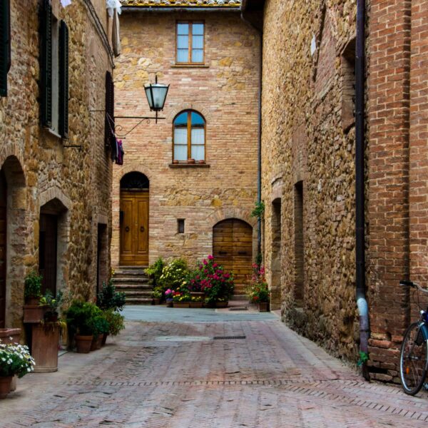 Streets of Pienza